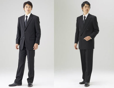 シングルとダブルがある男性の喪服はどちらがよいの?