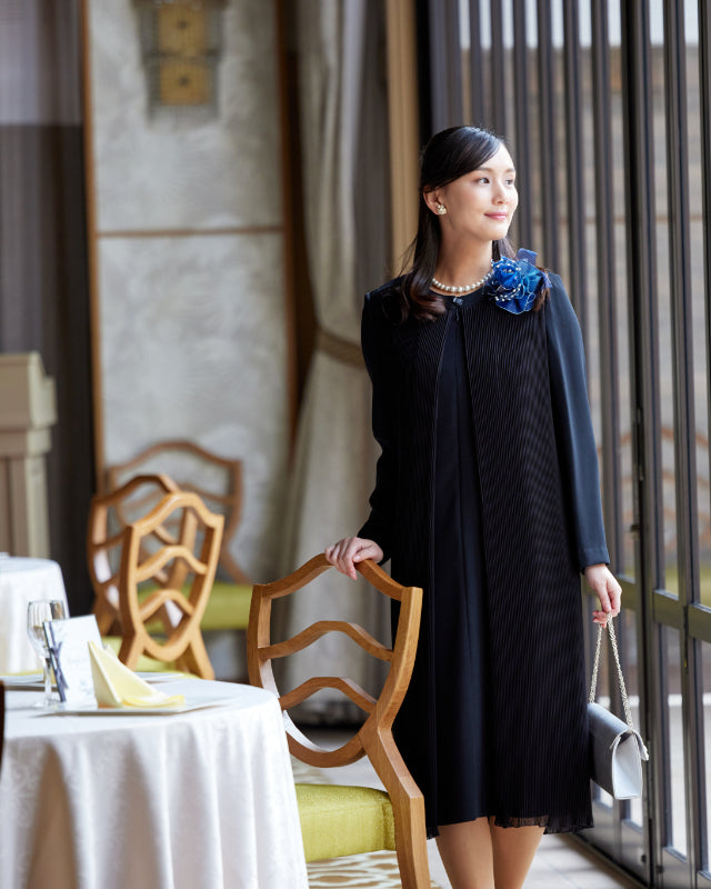 ブラックフォーマル プリーツワンピース FC0J131 – MONOIR