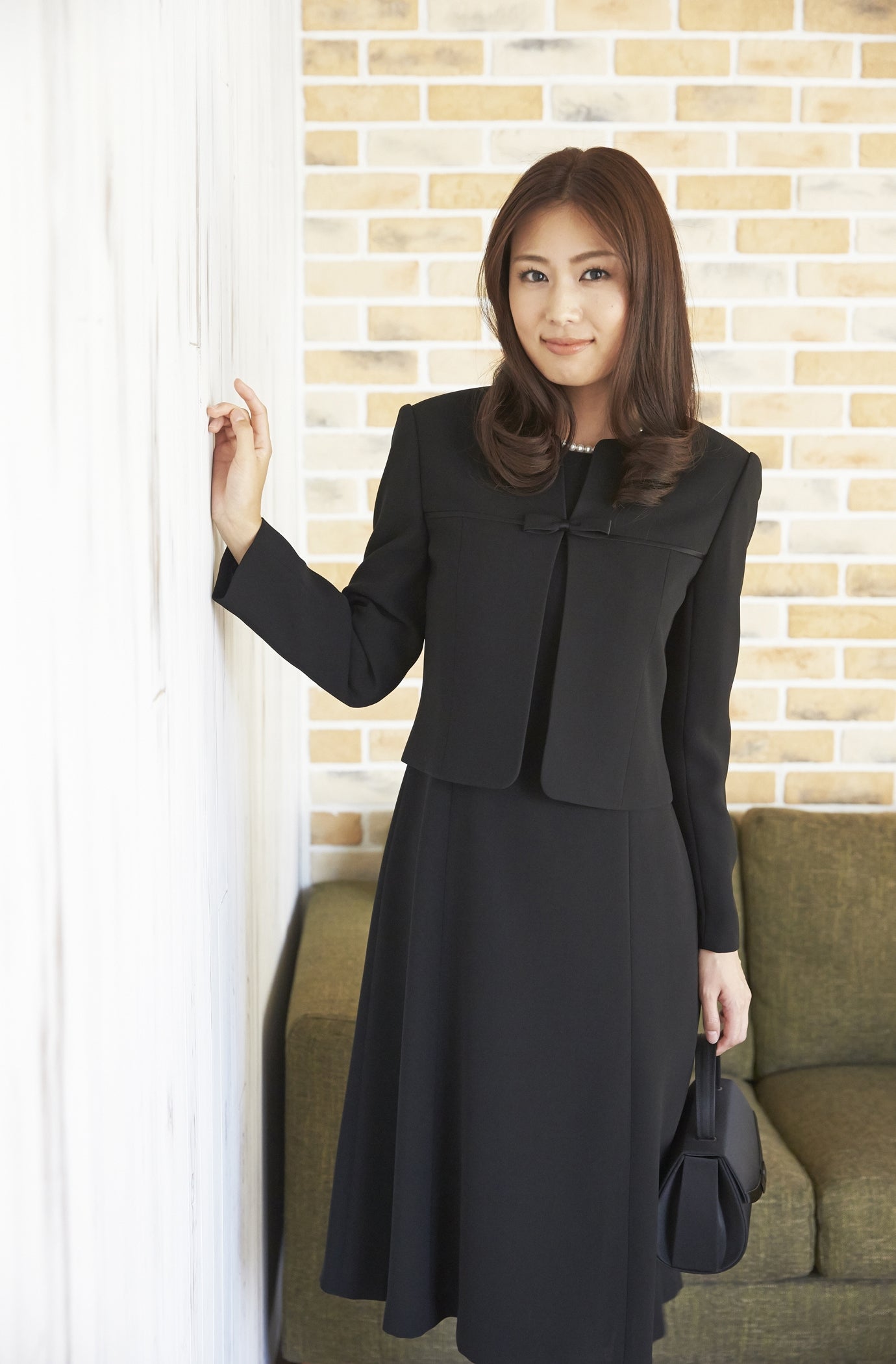 ドラマ着用☆女優 山口紗弥加さん☆高級ブラックフォーマル喪服